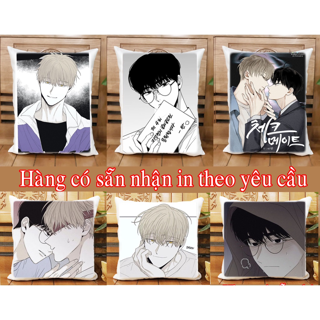 Gối Ôm Gối Ngủ Anime Manga Checkmate Chiếu Tướng Jung Eunsung Jung Eunsung  Manhwa Bl Hình Chữ Nhật Và Hình Vuông | Shopee Việt Nam