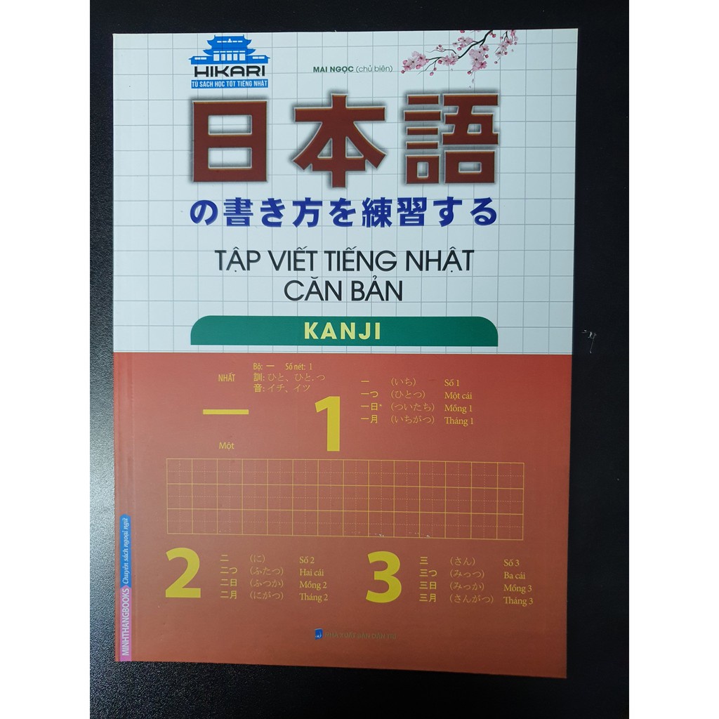 Sách - Combo 3 Cuốn Tập Viết Tiếng Nhật Căn Bản Hiragana + Katakana + Kanji