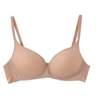Áo lót nữ trơn không gọng không viền Gunze EB6215N hàng nội địa Nhật chính hãng