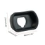 OXXGGKAO Cao Su Eyecup Phụ Kiện Camera Một Phần Thay Thế Thị Kính Bao EC-XT-L Kính Ngắm Mắt Cho GFX100 XH2S XT3