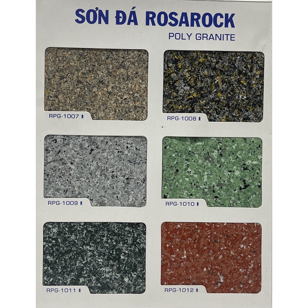 Sơn giả đá-sơn marble-Sơn Poly Granite-Rosarock-RPG02 | Shopee ...