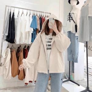 ÁO KHOÁC DA LỘN NỮ 2 LỚP CÓ MŨ -SIÊU XỊN , PHONG CÁCH THỜI TRANG NỮ TÔN DÁNG SIÊU XINH XẮN CHO CÁC CHỊ EM HIYU FAS