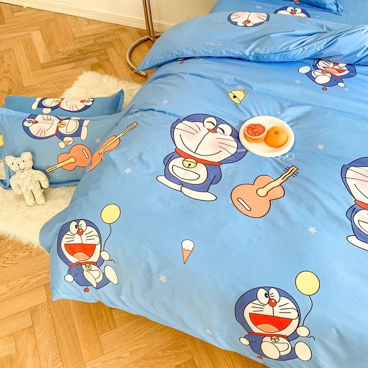 Bộ chăn ga gối - Chăn ga gối đệm, ga giường vỏ gối, vỏ chăn, drap nệm cotton poly chăn ga cho bé – 5