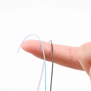 Cuộn dây sáp ST.KUNKKA cotton bện 0.5-0.8mm 10m xỏ hạt làm trang sức DIY phong cách Hàn Quốc