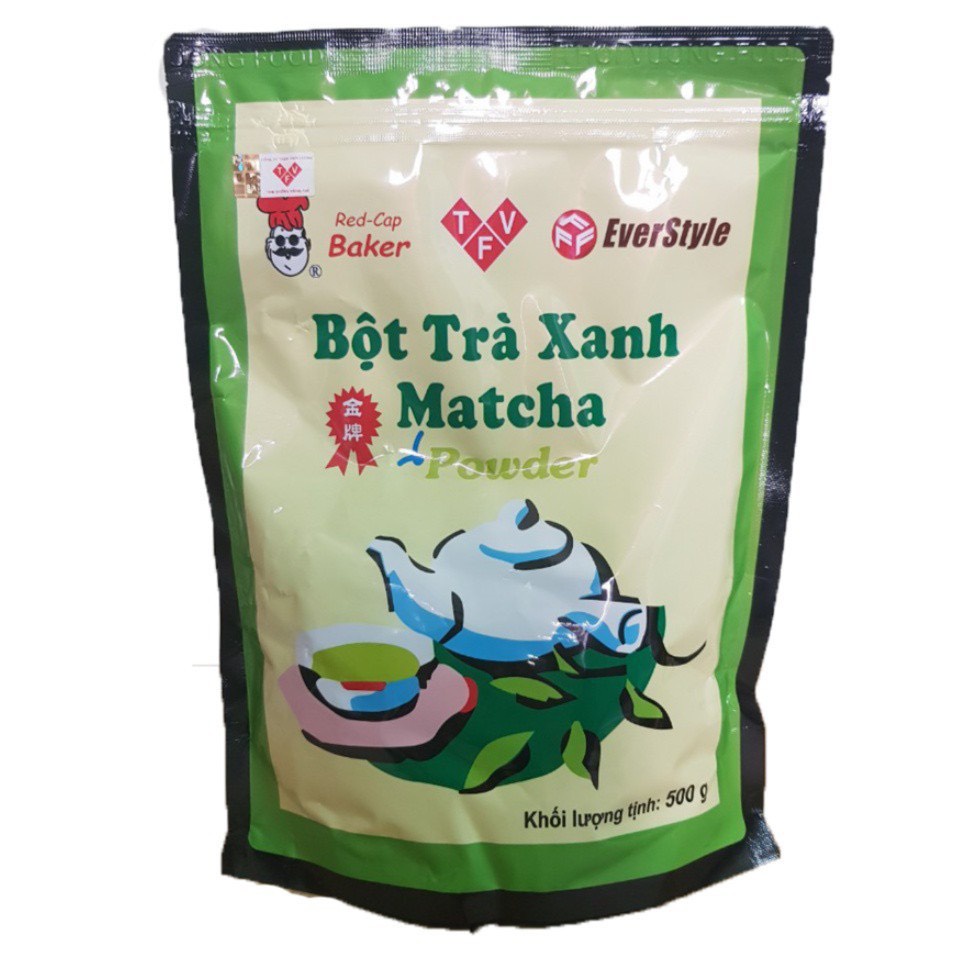 Bột trà xanh Matcha Đài Loan Everstyle bịch 500g | Shopee Việt Nam