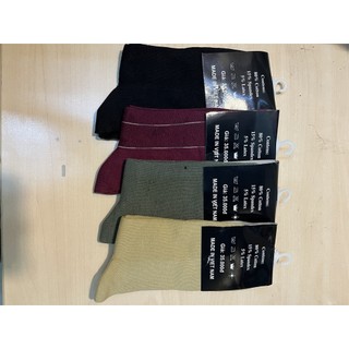 Tất nam cổ cao, vớ nam công sở mang giày tây cao cấp chất cotton hút ẩm thoáng khí - SIMPLE SOCKS
