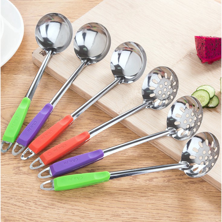 【Bán sỉ】Muôi Vá inox Múc Canh Ăn Lẩu Tiện Lợi, Thìa canh inox và thìa ...
