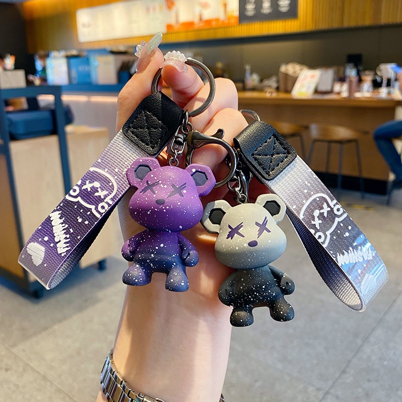 Móc khóa Bearbrick Chấm Bi Phụ Kiện Túi Xách Móc Khoá Thời Trang