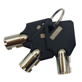 Kellnny Hợp Kim Khóa Core Kích Thước Đa Năng Phím Máy Bán Hàng Tự Động Khóa Xi Lanh Lõi Hình Ống Phím Tủ Chống Trầy Khóa Core W