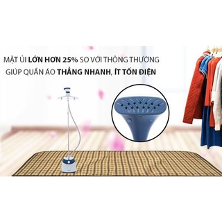 Bàn ủi hơi nước Philips GC514-Công suất 1600W Bình nước 1600ml Mặt đế Silicone Chức năng Ủi hơi nước