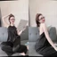 Đồ bộ ngủ nữ bộ mặc ngủ nữ đồ bộ ngủ 2 dây cổ yếm hở lưng quần dài vải Latin - CN013