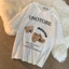 Áo Thun Tee Nam Tay Lỡ HappyFamily In Hình Chú Gấu UNTOBE JHCDTUR Cotton 100 Cao Cấp