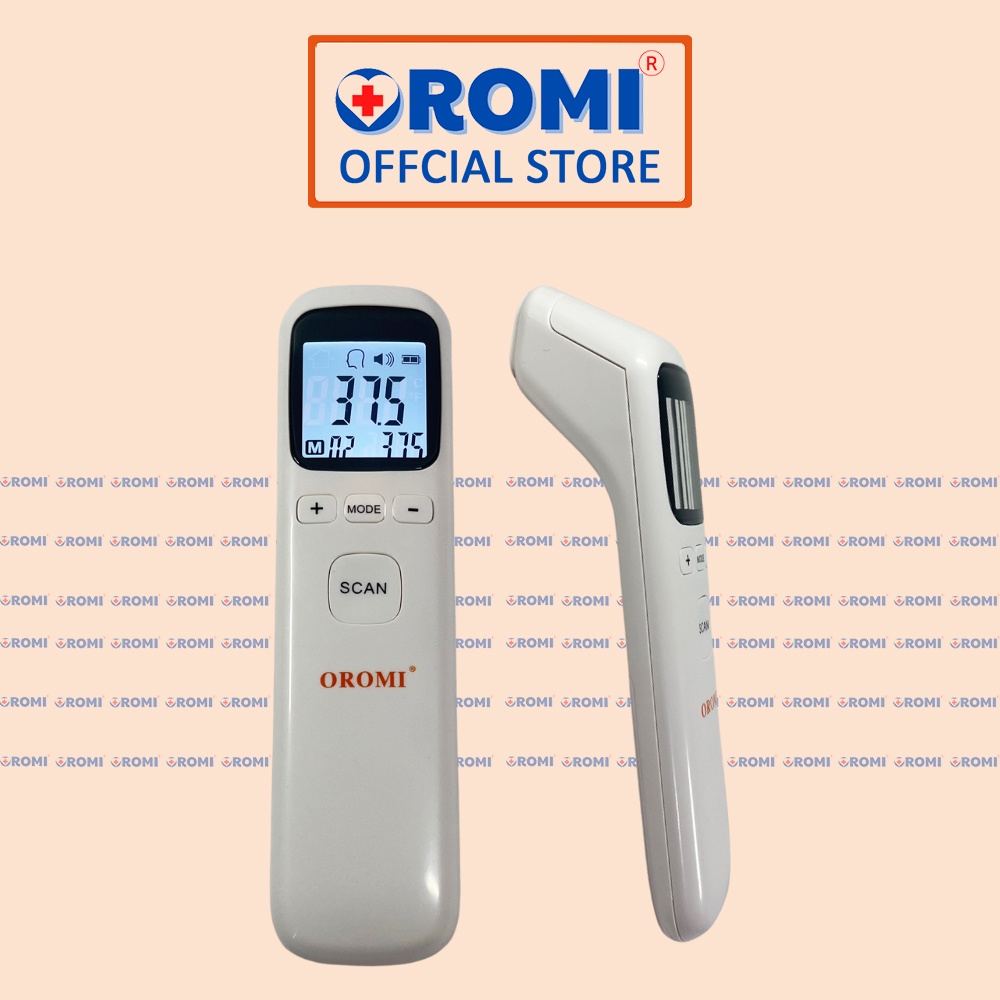 Nhiệt kế điện tử hồng ngoại OROMI CK-T1502 - Bảo hành chính hãng