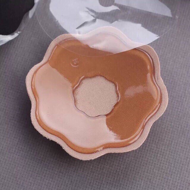 Miếng dán ngực ti silicon, dán ti 1 cặp sử dụng nhiều lần 0130