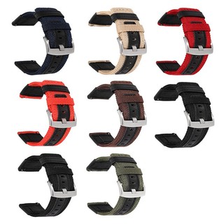 Dây Đeo Đồng Hồ Bằng Nylon 20mm 22mm 41mm 45mm Cho Samsung Galaxy Watch 42 / 46 Mm
