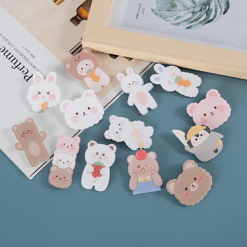 Trâm Cài Áo Hình Động Vật Hoạt Hình Dễ Thương