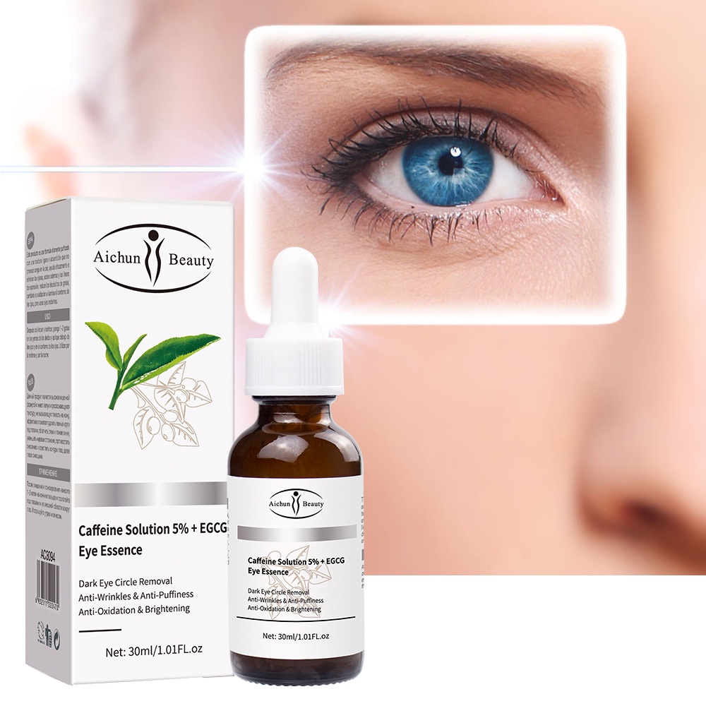 Tinh Chất Caffeine Solution 5% + EGCG  Dưỡng Trắng, Sáng Loại Bỏ Quầng Thâm Và Bọng Mắt, Chống Lão Hóa Xóa Nếp Nhăn Vùng