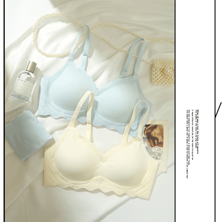 Bộ Áo Ngực Thể Thao + Quần Lót Không Dây Cài Khóa Sau Lưng Thời Trang Cho Nữ