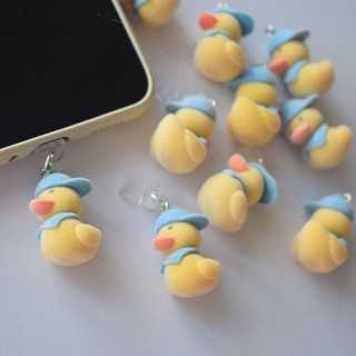 Nút Bịt Ổ Cắm Điện Thoại Chống Bụi Hình Chú Vịt Dễ Thương