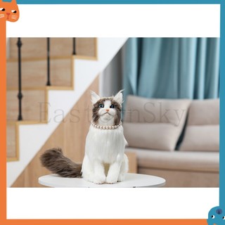 Vòng cổ ngọc trai thú cưng Vòng cổ mèo dễ thương Chó cỡ nhỏ và vừa Trang trí chó Kích thước có thể điều chỉnh