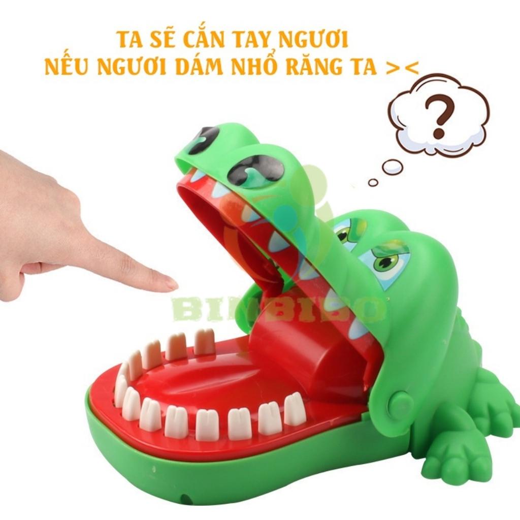 Cá sấu căn tay loại to đồ chơi cho bé cực vui nhộn - Binbibo