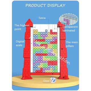 Đồ Chơi Xếp Hình Tetris 3D Ba Chiều Luyện Tập Tư Duy Cho Bé Trai Và Bé Gái 3 Tuổi +