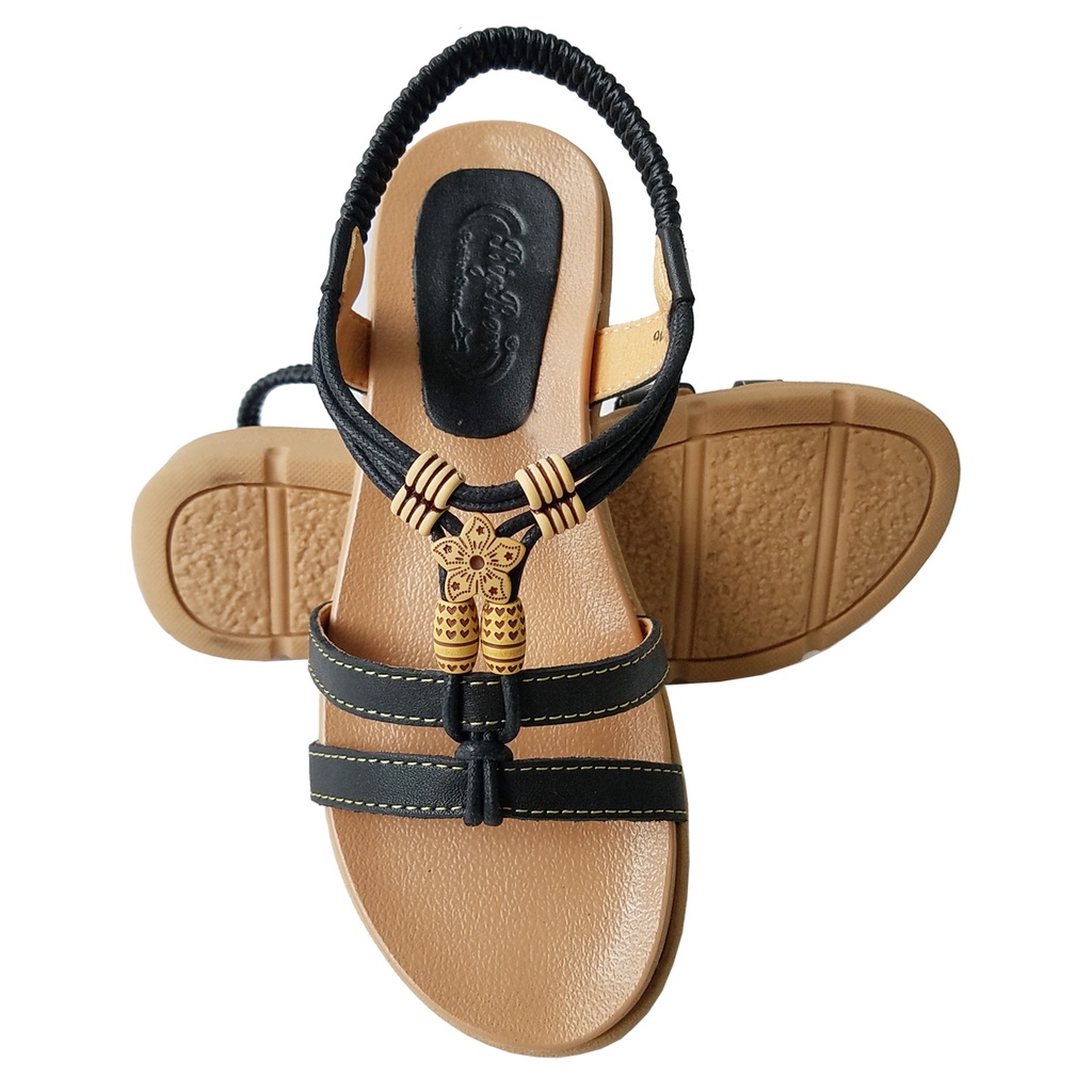 Giày Sandal Nữ BIGGBEN Da Bò Thật HKD612