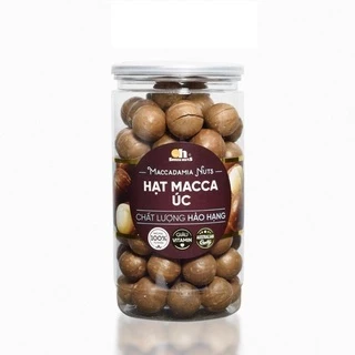 Hạt Macca Úc Nứt Vỏ thượng hạng (Hộp 215g - 500g)