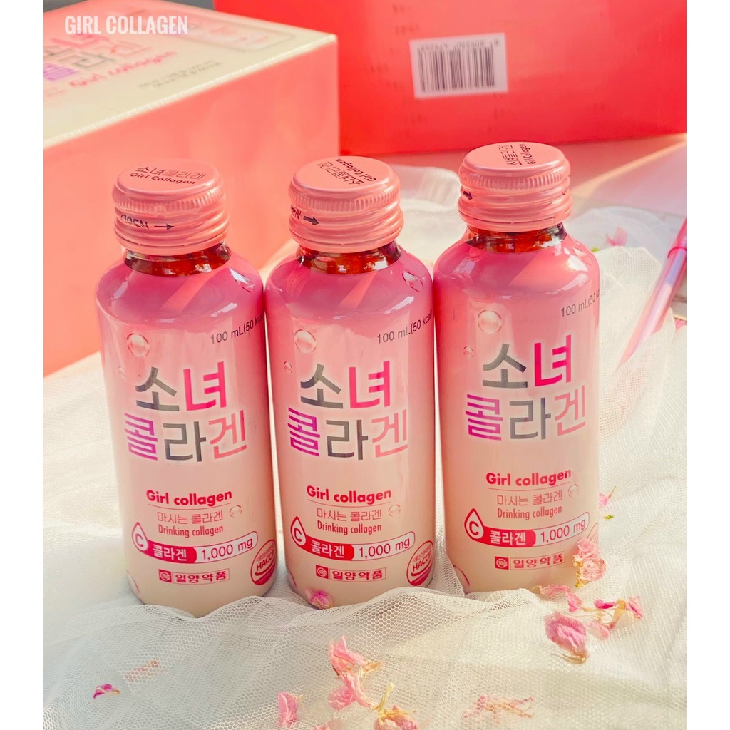 Nước uống Girl Collagen Hàn Quốc 100ml x 10 lọ - PHUONGANHOUSE