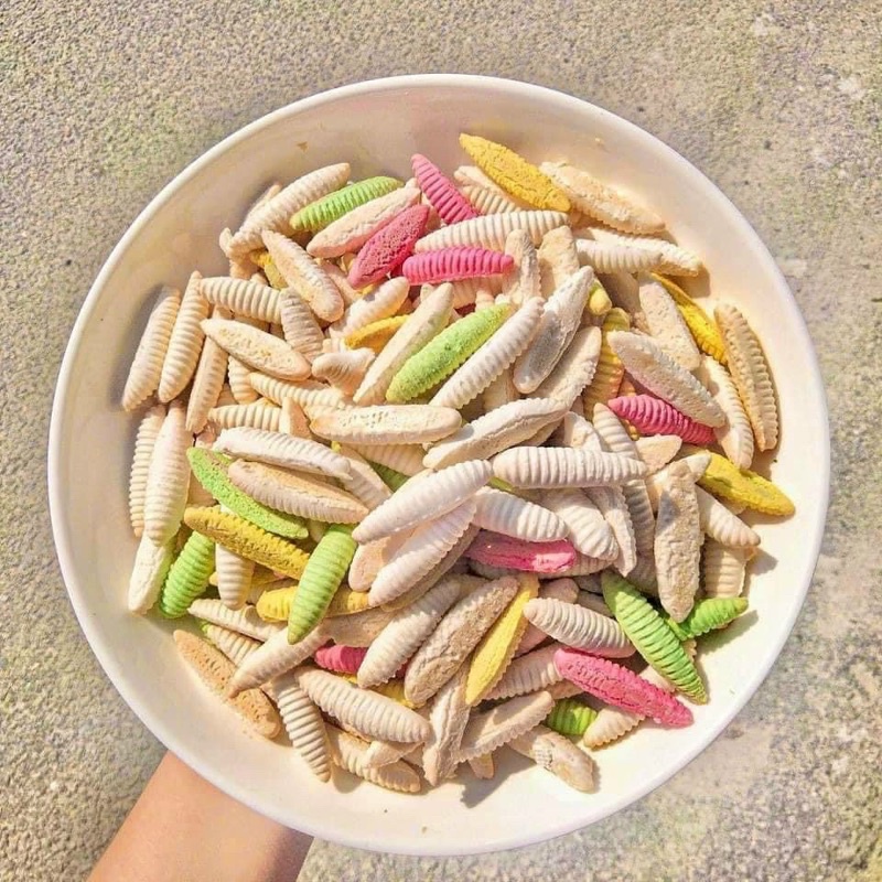 Bánh men đuông dừa - Túi zip 500g