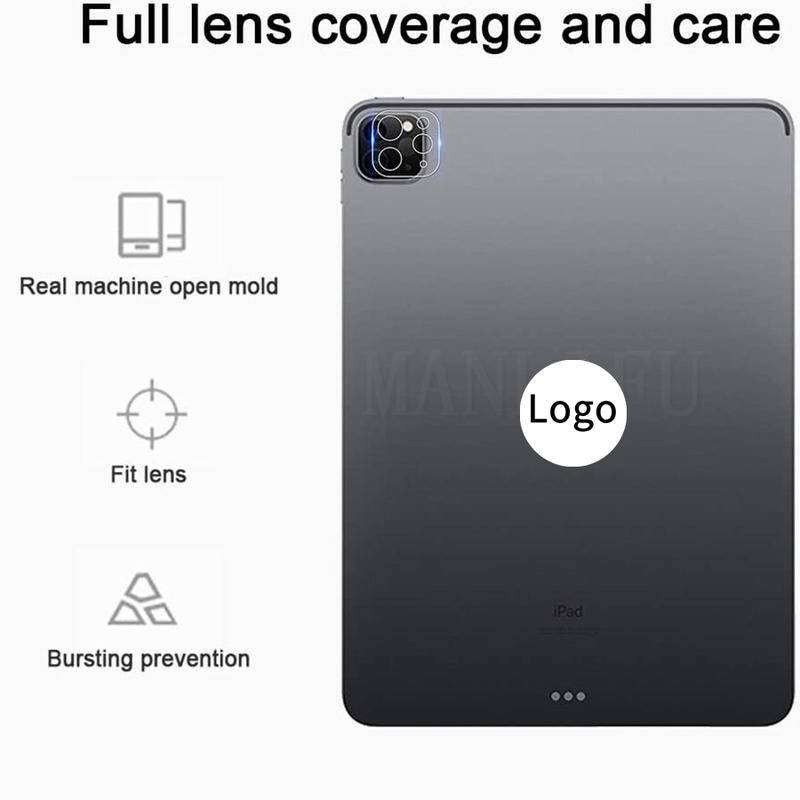 Kính Cường Lực Phía Sau Ống Kính Camera Cho Apple iPad Pro 11 12.9 2018 2020 2021 2022 Bảo Vệ Màn Hình Trong Suốt Cho iPad 10 Air 4 5 10.9 2022 Mini6 8.3 incu