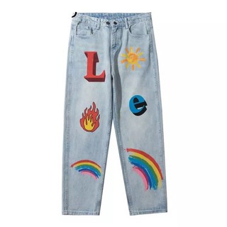 QUẦN BAGGY ỐNG RỘNG NAM NỮ -TAN-DÁNG SUÔNG PHONG CÁCH HÀN QUỐC -QJI-THỜI TRANG UNISEX