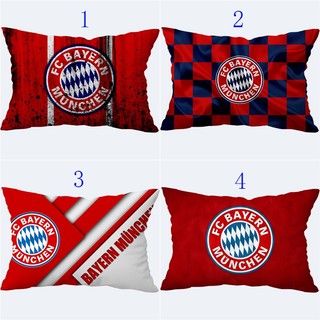 Gối Logo Bayern World Cup Câu Lạc Bộ Bóng Đá Một Mặt In Hình Chữ Nhật Polyester Vỏ Gối Phòng Ngủ Sofa Trang Trí Nhà Gối (Không Có Lõi Gối)