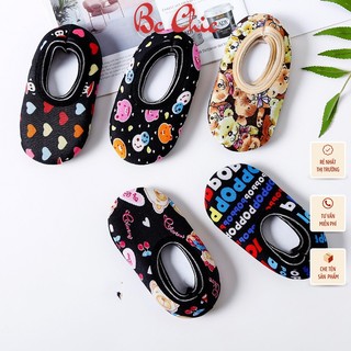 Hài nỉ lót lông VECYLA cho bé chống trơn trượt (hài nỉ nhung)