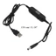Ec USB 5V sang 1 5V 3V 4 5V 6V 9V 12V Cáp điện áp đầu ra có thể điều chỉnh Dây chuyển đổi bước lên xuống cho đồng hồ đồ chơi và hơn thế nữa