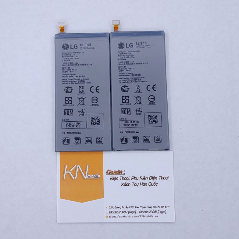 BL-T44 Replacement Battery For LG Stylo 5 (Q720PS/Q720TS/Q720MS) – 3500mAh – Same Day Shipping