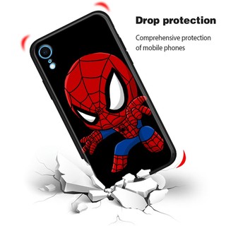 Ốp điện thoại di động Groot Iron Man Avengers Marvel Apple dễ thương cho iPhone 11 12 13 14 Pro Max Mini 6 7 8 Plus X Xs XR SE Black Cover