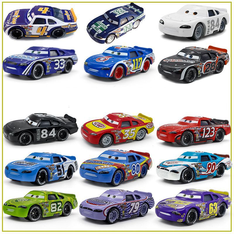 Lightning Cars Thú Vị Mcqueen Hợp Kim Đồ Chơi Mô Hình Cảnh Sát Trưởng Chơi Cho Trẻ Em
