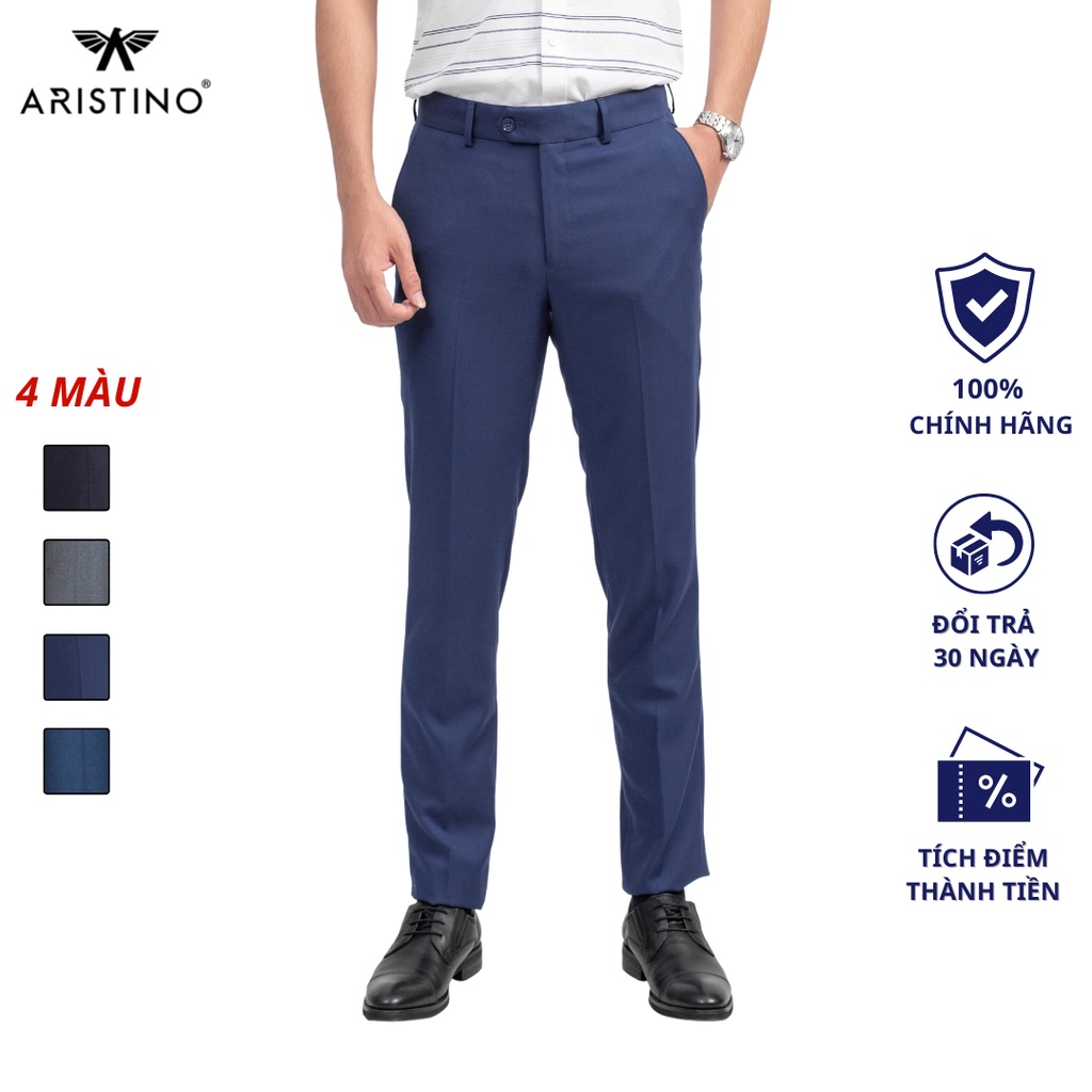Quần âu nam Aristino màu sắc nam tính, (4 màu), thiết kế ôm nhẹ tôn dáng với nếp ly chỉn chu thời thượng - ATRR03