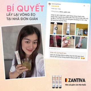 [ Chính Hãng Hộp 20 Viên ] Sủi Giảm Cân Zantiva Everfit Diet Sủi Giảm Mỡ Bụng An Toàn Hiệu Quả