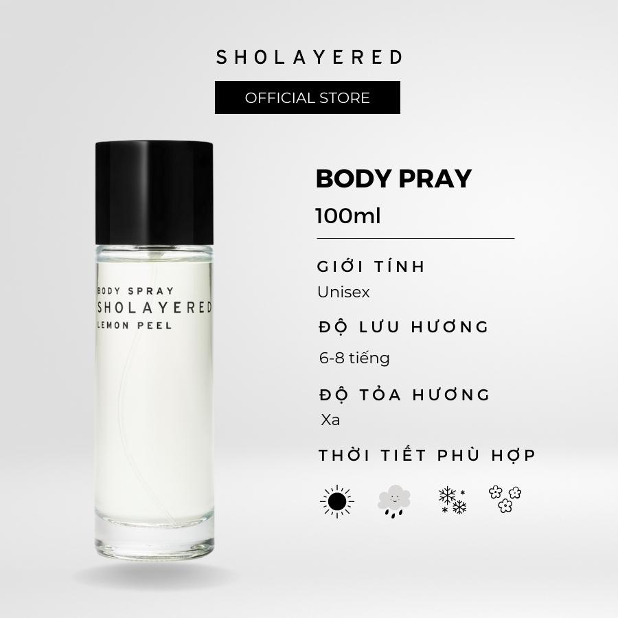 [Mã BMLTA35 giảm đến 35K đơn 99K] Nước hoa nam nữ unisex EDT Sholayered Chính hãng Nhật Bản 100ml