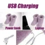 COCODECOVED USB Điện Làm Nóng Giày Quà Tặng Mùa Đông Thoải Mái Lông Cừu San Hô Thu Đông USB Điện Chân Ấm Có Thể Giặt Giày Tuyết