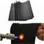 DWEL Graphite Nỉ Sợi Carbon Đen 300 * 200mm Gói Lá Chắn Đèn Pin