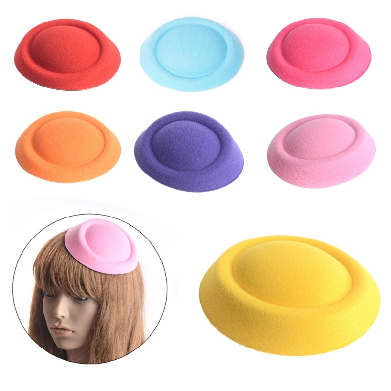 Wellb Fascinator Mũ Diy Millinery Diy Hair Pillbox Fascinator Bases Mini Top Mũ