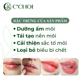 [Cam Pha Lê] Son Dưỡng Saffron C'CHOI - Dưỡng Ẩm Mềm Môi - Cải Thiện Thâm Môi - S01