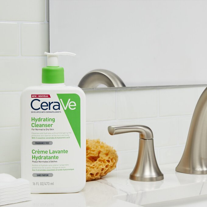 Ảnh CeraVe - Sữa Rửa Mặt Giúp Làm Sạch Sâu Và Cấp Ẩm Cho Da Thường Và Da Khô CeraVe Hydrating Cleanser 4