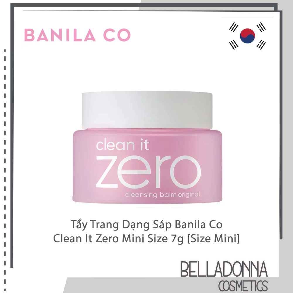 Tẩy Trang Dạng Sáp Banila Co Clean It Zero Size 50g Chính Hãng Shopee Việt Nam 2940