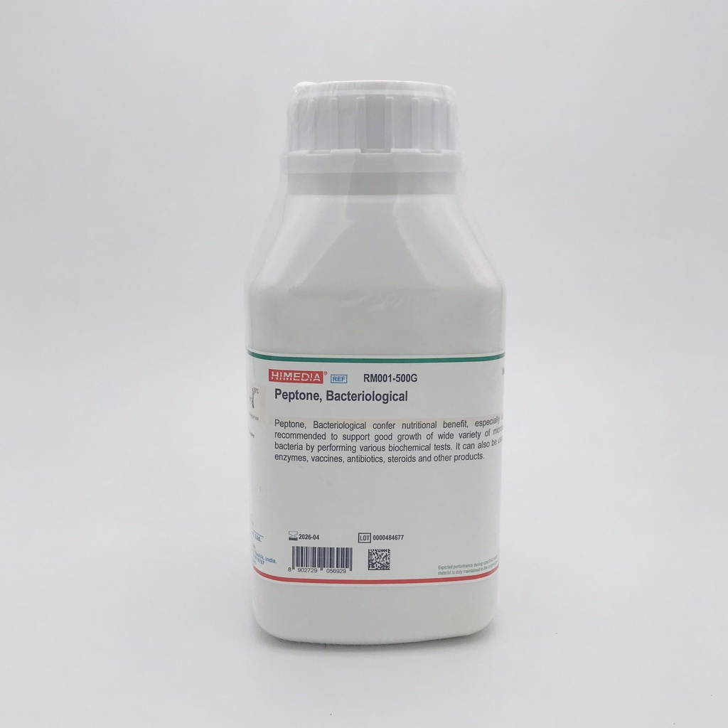 Peptone, bacteriological (Himedia, 500G) Shopee Việt Nam