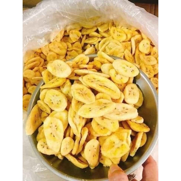 Chuối cau sấy giòn - 500g