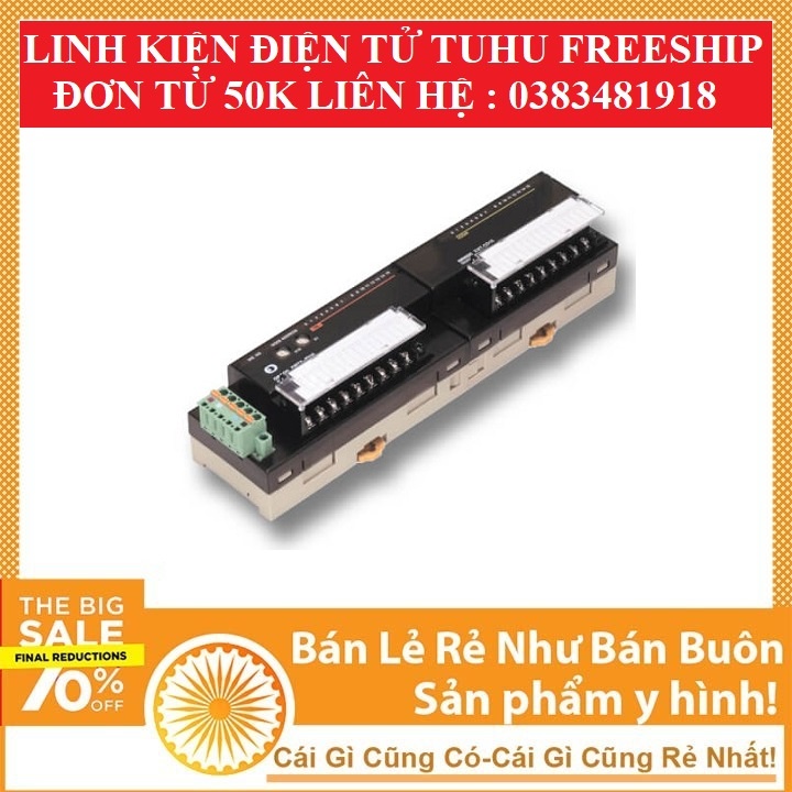 Mô-đun mở rộng PLC DRT2-ID16 Omron, DRT2 OD16 module truyền thông IO ...
